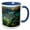 Blue/White, variant on 3drose, Rainbow Trout Fish, Nature Center, Boise, Idaho - Us13 Dfr0528 - David R. Frazier, 11oz Mug