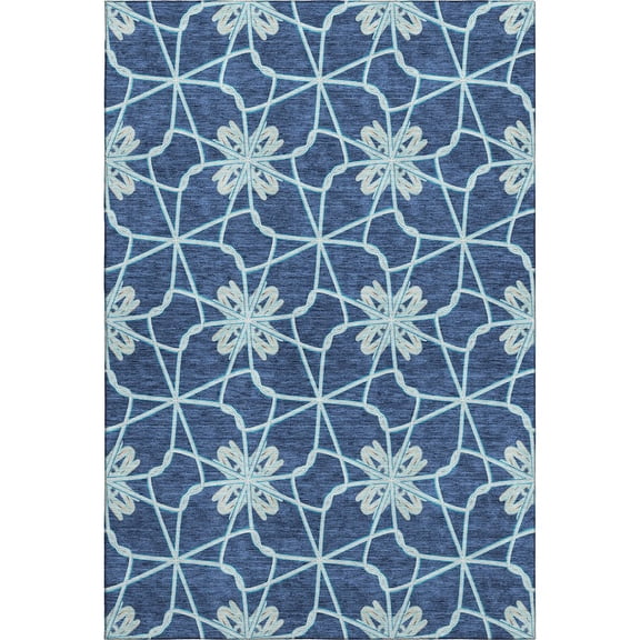 Dalyn Rugs Premium Machine Washable Mayfield AMF958 Navy 2'6" x 3'10" Rug