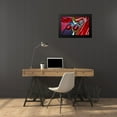 thumbnail image 4 of Hillert, Peter 24x17 Black Modern Framed Museum Art Print Titled - Red Road I, 4 of 5