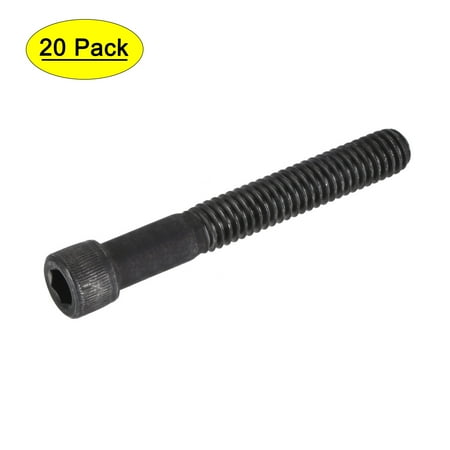 

5/16-18x2-1/4 Hex Socket Bolts 12.9 Grade Alloy Steel Black Oxide 20 Pack