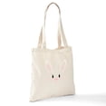thumbnail image 6 of CafePress - Bunny Face Tote Bag - Unisex Canvas Tote Bag, Beige, 1-Piece, 6 of 6