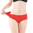 thumbnail image 2 of WZXFASHION Culottes Femme Respirantes Taille Mi-Haute Grande Taille sous-Vêtements Femme Rouges TTTTG, 2 of 6