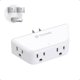 thumbnail image 1 of Extensor de enchufe, protector contra sobretensiones TROND, 4 enchufes 900J, blanco, 1 of 7