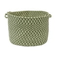 thumbnail image 2 of MG69A014X010 Montego - Lime Twist 14"x14"x10" Basket, 100% Polypropylene - Round., 2 of 5