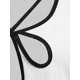 thumbnail image 3 of Camiseta con Puntilla Escotada de Contraste en Talla Extra Rosegal  Camisetas tallas grandes, 3 of 5