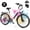 Pink, variant on ESKUTE Electric Bike for Adults – 1300W Peak Power Ebike, 28MPH Step-Thru E-Bicycle with 840Wh Removable Battery, Up to 70-Mile Range, 26" Tires, 7-Speed Adjustable Stem, white