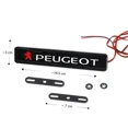 thumbnail image 4 of Lámpara LED con emblema para parrilla delantera de coche, para Peugeot 208, 306, 3008, 408, 508, 205, 4008, 5008, 106, 206, 308, 406, 407, 207, 2008, 107, 307, 4 of 4