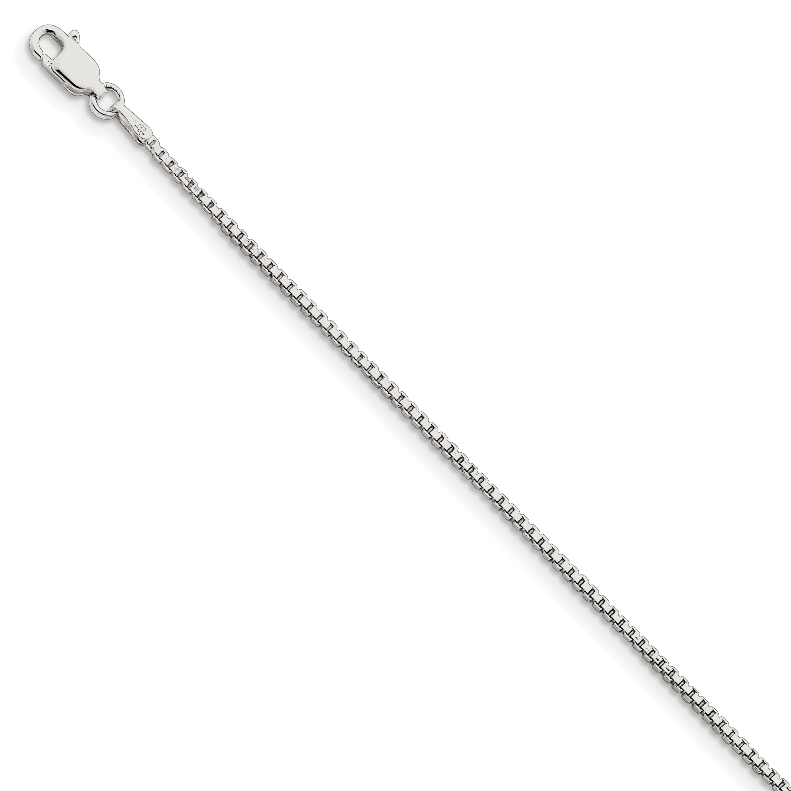 925 Sterling Silver 1 4mm Box Chain Bracelet Canada 925 Sterling Silver 1 4mm Box Chain