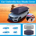 Universal Car Tent Umbrella Sun Shade Roof Cover Car Exterior Wipes