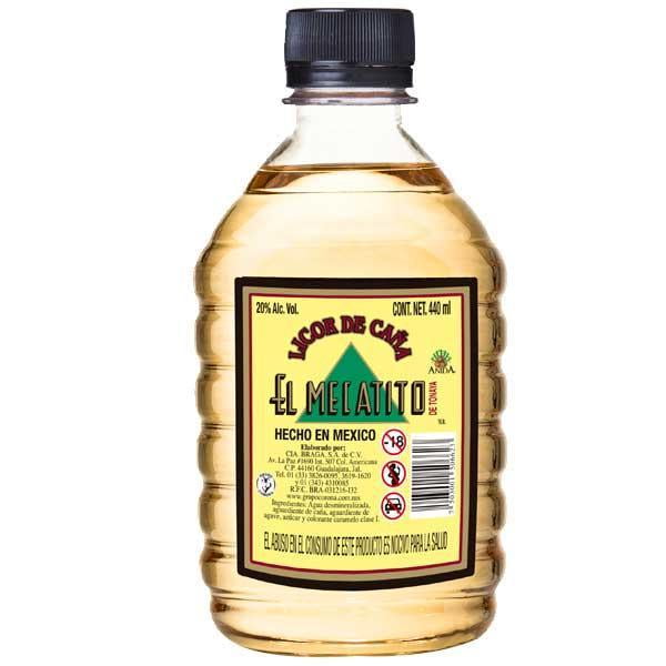 Paquete de 3 Licor De Caña El Mezcalito Amarillo 440 ml El Mezcalito Paquete de 3