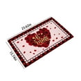thumbnail image 3 of JilgTeok Valentine'S Day Kitchen Rugs Non-Slip Absorbent Home Kitchen Rugs and Door Mats Love Heart Decorative Kitchen Floor Mat,Cheerful for Everyone, 3 of 7