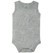 CBObaby Toddler Sleeveless Bodysuit 2T, 3T, 4T, 5T, 6T, 7, 8-10, 10-12 (10-12) Heather Grey