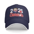 thumbnail image 1 of Daznico Hard Baseball Cap for Outdoor Sun Adjustable Snapback Hat with Classic Embroidery, 1 of 5
