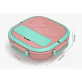 thumbnail image 2 of Fiambrera Xtellar Portátil Para Niños De Acero Inoxidable Color Rosa, 2 of 3