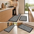 thumbnail image 7 of Diatomaceous Earth Absorbent Mat, 2 Pack Water and Oil Absorbing Quick Dry Non Slip Kitchen Bathroom Entryway Rug, Multicolor, 16x24 and 16x47 Inch, 7 of 7