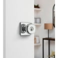 thumbnail image 2 of Kwikset 400MNKSQT-514S Maven Single Cylinder Keyed Entry Lever Set - Black, 2 of 7