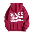 thumbnail image 4 of SIYUDAN Women's Hoodies Sweatshirts Long Sleeve Hoodie Womens Pullover Sweatshirts Soft HoodieNavy Sweater Womens Fall Fashion Womens Trendy Clothes, 4 of 4