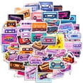 thumbnail image 2 of Paquete de pegatinas para auriculares, 50 unidades, estilo cool gamer, vinilo, 2 of 2