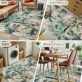thumbnail image 6 of 2.7x5 Area Rugs, Summer Palm Trees Non-Skid Rubber Backing Large Rectangle Rugs - Living Room Bedroom Home Office, Vintage Botanical Tropical Leaves Indoor Floor Mat Carpets Washable Rug, 6 of 9