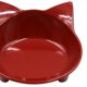 thumbnail image 5 of Cuenco para gatos con , cuenco para gatos y perros, de comida antideslizante de melamina para comida y agua - Rojo Sunnimix Mascotas Cuencos Antideslizantes, 5 of 8