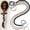 Black/Beige/Gray -18", variant on Elastic Spiral Braided Hair Ties for Women and Girls –3 Pack 18”Pony Tails Wrap Hair Tie for Longhair, No-Tangle, Damage-Free Ponytail Holders for Gym, Swimming, Diving, Wind and Water Sports