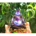 thumbnail image 7 of Cross-Border Foreign Trade Hot Crystal Ball Pyramid 5.6 Crystal Gravel Epoxy Resin Home Handmade Ornaments 9, 7 of 7