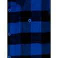 thumbnail image 2 of Wonder Nation Boys Long Sleeve Flannel Shirt, Sizes 4-18 & Husky, 2 of 3