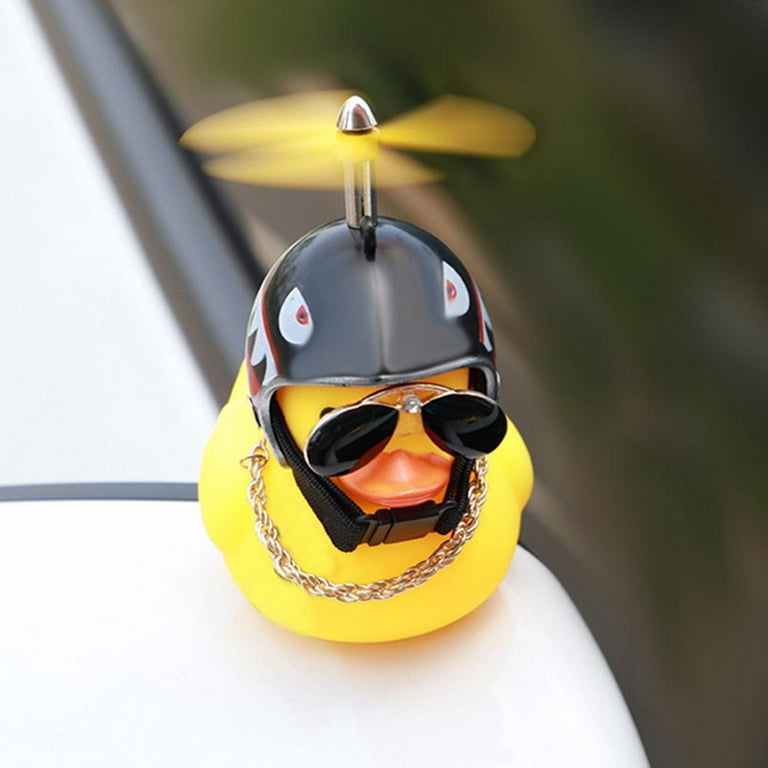 Auto Dashboard Dekoration Spielzeug Ente Mit Helm Und F6A7 U5J1