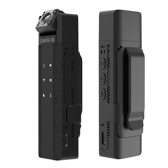 L16 Mini Camera 1080P Portable Digital Video Recorder 180 Rotating Lens Body Camera Night Vision DVR Miniature Camcorder ,Ultra-HD Quality