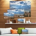 thumbnail image 3 of Beautiful Mountain Village View - Large Landscape Canvas Art, 3 of 4