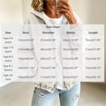 thumbnail image 2 of MexChoioe Hoodie Denim Jacket for Womens Drawstring Vintage Denim Fabric Hoodies Full Zip Long Sleeve Hooded Jean Coat with Pockets, 2 of 7