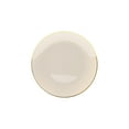 thumbnail image 3 of Crown Display 40 Premium Disposable Plastic 10 inch Dinner Plates - Classic Cream Design, 3 of 8