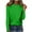 Green, variant on Duoif Women's Tops Women's Round Neck Long Sleeve Top Solid Color Casual T Shirt Tshirts Shirts for Women Purple L