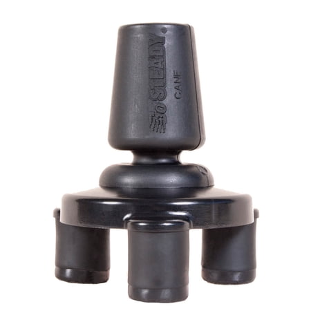 Go STEADY Flexi-Tip - Crutch - Anti Slip Skid Tripod for Cane