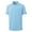 LIGHT BLUE, variant on DTWOOO Mens Polo Shirts Short Sleeve Casual Solid Stylish Dry Fit Performance Designed Collared Golf Polo Shirts for Men