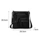 thumbnail image 3 of Bolsa De Hombro Bolso bandolera de PU Bolso de hombro femenino suave para mujer para el ocio diario (negro) Sywqhk Para Estrenar, 3 of 6