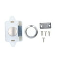 thumbnail image 3 of Cupboard Push Button Catch Lock, White RV Push Button Latch Keyless 26mm Hole Universal  for Yachts for  for 14-18mm Door Thickness, 3 of 8