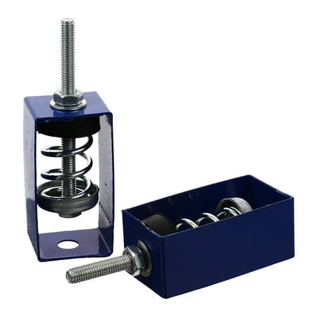 

2 Pcs Fan Coil Shock Absorber Home Vibration Isolator Attachment Spring Galvanized Steel Rubber