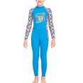 thumbnail image 1 of Multicolor Wetsuits Buceo traje de buceo manga larga y pantalones mono de traje de baño para snorkeling surf aplicable a todas las temporadas azul l sidaley OD003660-13, 1 of 7