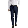 thumbnail image 5 of Calvin Klein Men's Slim Fit Suit Separates 30W x 32L Suit Pants Blue Twill, 5 of 5
