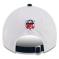 thumbnail image 4 of Men's New Era  White/Navy New England Patriots 2023 Sideline 9TWENTY Adjustable Hat, 4 of 6
