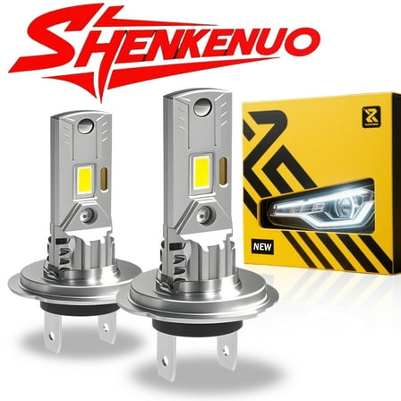 2x Super Bright White H7 H7LL LED Headlight Bulbs High Beam Replacement for 2012 2013 2014 2015 2016 2017 Veloster (with projector)