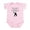 Petal Pink, variant on CafePress - Snowboard Like My Mommy Body Suit - Baby Light Bodysuit, Size Newborn - 24 Months