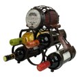 thumbnail image 1 of Black 5-Bottle Metal Wine Rack Metal Wine Racks, 1 of 1