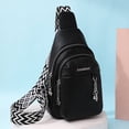 thumbnail image 4 of MesaSe Sac de Poitrine pour Femmes avec Sangle Réglable en Cuir PU avec Sangle pour Guitare (Jaune), 4 of 7