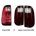 thumbnail image 4 of Xtune Ford F250/F350/F450/F550 Superduty 08-15 OEM Style Tail Lights -Red Smoked ALT-JH-FS08-OE-RSM, 4 of 4
