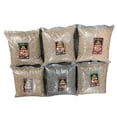 thumbnail image 2 of Lumber Jack BBQ 6 x 7 Pound Bag Variety BBQ Pellet Pack - 100 Percent (Hickory, & Oak), Maple-Hickory-Cherry, Oak-Hickory-Cherry, Mesquite Blend and Charblend Hickory, 2 of 4