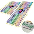 thumbnail image 3 of Kitchen Mat Tree Kitchen Mats for Floor 2 Piece, Colorful Rug Anti Fatigue Floor Mat for Kitchen, Kitchen Floor Mat for in Front of Sink and Kitchen Matt for Standing for Kitchen Decor 17"X30"+17"X47", 3 of 6