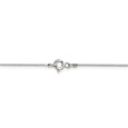 thumbnail image 3 of 925 Sterling Silver.85mm Omega Chaîne de Serpent Pendentif Charme Rond, 3 of 9