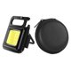 thumbnail image 2 of Mini linterna COB con 3 modos y soporte plegable, luz de emergencia para pesca y senderismo con bolsa de almacenamiento, 2 of 8